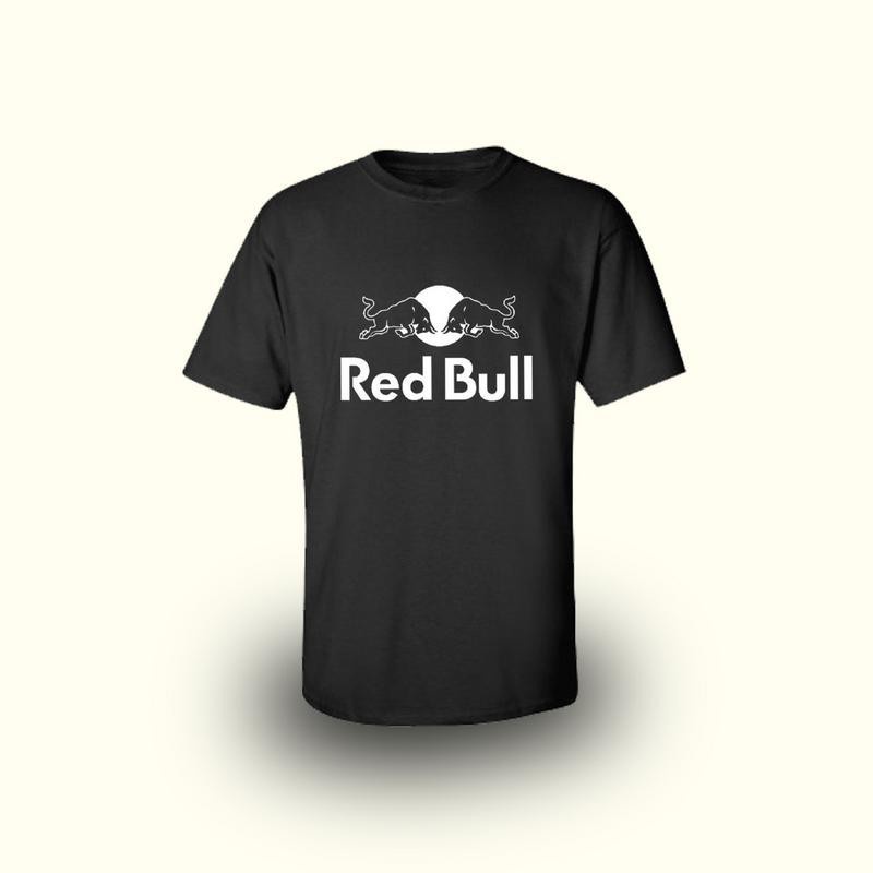 Diy Men Casual T-shirt [RED BULL] Short T Shirt Mens 487374