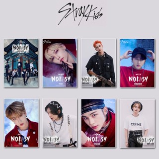 โปสเตอร์สติกเกอร์ Kpop Stray Kids NOEASY SKZ SKZ สําหรับเก็บสะสมการ์ด