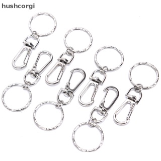 [hushcorgi] พวงกุญแจตะขอก้ามปู 25 มม. 10 ชิ้น พร้อมส่ง