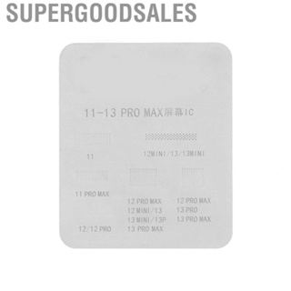 Supergoodsales Reballing Template BGA Reball Stencil Stainless Steel for Maintenance