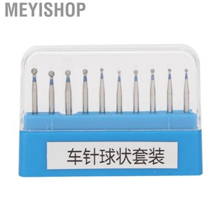 Meyishop Burrs Handpiece Polishing Burrs Spherical High Hardness For Hospital