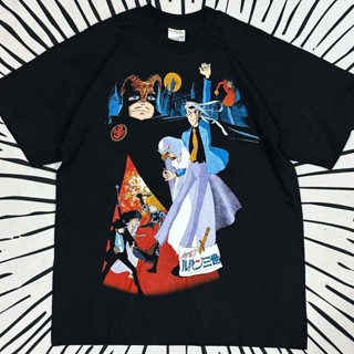 พร้อมส่ง  VINTAGE LUPIN 1998’s  การเปิดตัวผลิตภัณฑ์ใหม่ T-shirt