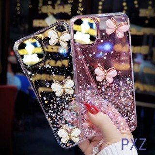 เคสโทรศัพท์มือถือ ลายผีเสื้อ 3D สําหรับ Samsung A04 A04E A14 A13 A23 A33 A24 A34 A54 A73