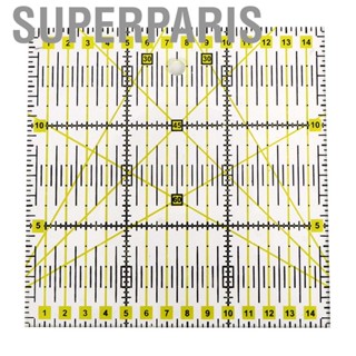 Superparis Plastic Ruler Graph Scale Grid Ruler for Hand  Coordinate Science Tools