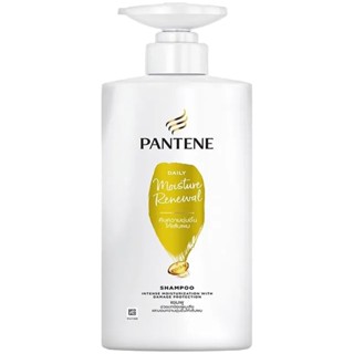 LeeMart แชมพู แพนทีน Pantene 380ML ยาสระผม แพนทีล ทำความสะอาดเส้นผม แพนทิน สูตร เดลี่มอยเจอร์ สีทอง ขนาด 380 มล.