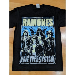 เสื้อยืดแขนสั้น พิมพ์ลาย Nts Ramones ของแท้ แบบใหม่