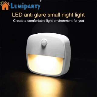 Lumiparty โคมไฟติดผนัง Led อัจฉริยะ ประหยัดพลังงาน Pir Motion Sensor ห้องครัว ตู้ ห้องนอน โคมไฟข้างเตียง