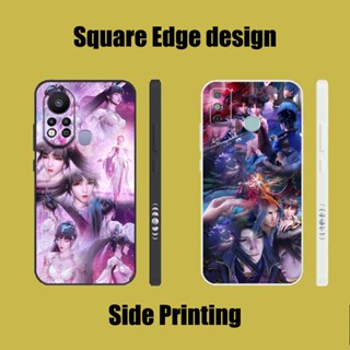 ตำนานจอมยุทธ์ภูตถังซาน Douluo Dalu Soul Land VCV02 เคสโทรศัพท์มือถือแบบนิ่ม กันกระแทก ขอบสี่เหลี่ยม ลาย VCV02 สําหรับ Samsung A12 A10 A10S A20S A03S A50 A31 A02S A11