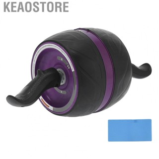 Keaostore Fitness Equipment Roller  Soft and Comfortable Handle Thick Bearing Load‑bearing  Is Strong Abdominal Roller  for Office for Gym for Home for Travel