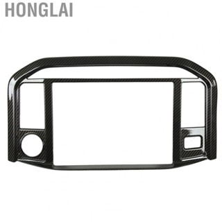 Honglai Central Console  Frame Cover Perfect Fit Central Control Panel Cover Carbon Fiber Style Sporty for Car