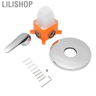 Lilishop Concealed Shower Valve Mixer  Silver Wall Mounted Mixer Professional  for Kitchen