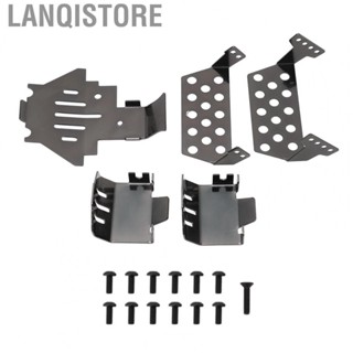 Lanqistore RC Chassis Armors Set  5pcs Black RC Chassis Protector  for Traxxas