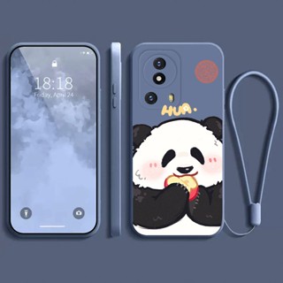 เคส xiaomi 13 LITE เคส กรณีโทรศัพท์นิ่มรูปแบบหมีแพนด้าโชคดี