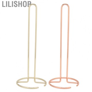 Lilishop Tissue Reserve Paper Holder  One Piece Molding Wrought Iron Tissue Holder Smoother Surfaces  for Desktop