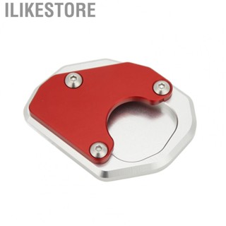 Ilikestore Side Stand Extension   Tilt Kickstand Extension Bracket Red Rustproof Secure Support Wear Resistant Aluminium Alloy for