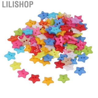 Lilishop Star Buttons    Star Shape Sewing Buttons  for DIY Crafts for Sewing for Decoration