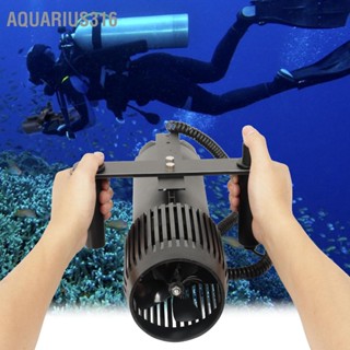 Aquarius316 DS 720 อุปกรณ์ดำน้ำใต้น้ำ Sea Skis อุปกรณ์ดำน้ำ Underwater Thrusters US Plug 110‑240V