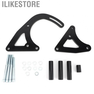 Ilikestore alternator auto generator Alternator Mount Bracket Kit Black with Support Matching Screw Fit for HOLDEN V8 253 308 PRE VN