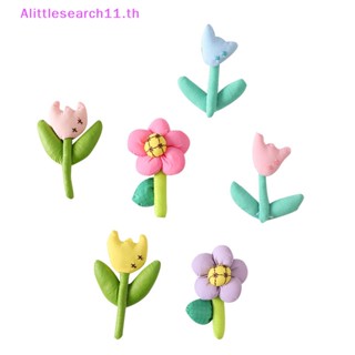 Alittlesearch11 เข็มกลัด รูปดอกทิวลิปน่ารัก หลากสี เครื่องประดับ สําหรับผู้หญิง DIY