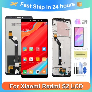 อะไหล่หน้าจอสัมผัส LCD 5.99 นิ้ว สําหรับ Xiaomi Redmi S2 Redmi Y2 Redmi S2 M1803E6G