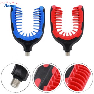 【Anna】Rod Holder Rest Head Rod Grips With 3/8 Thread ABS+TPR+Metal Fishing Tackle