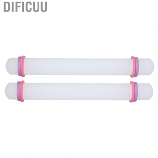 Dificuu Fondant Roller Safe Durable Rounded Ends Plastic Rolling Pin for Pizza for Bread for Noodles