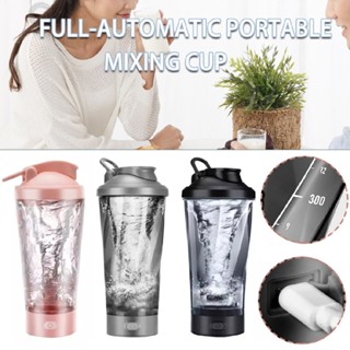 New USB Rechargeable LED Electric Vortex Protein Shaker Bottle Automatic Mixer