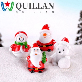 Quillan Kawaii ตุ๊กตาซานตาคลอส ขนาดเล็ก สําหรับตกแต่งบ้าน สวน คริสต์มาส