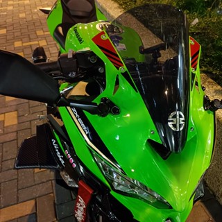 Lckxoall แผ่นบังลมรถจักรยานยนต์ สําหรับ KAWASAKI NINJA ZX25R ZX 25R ZX 25R