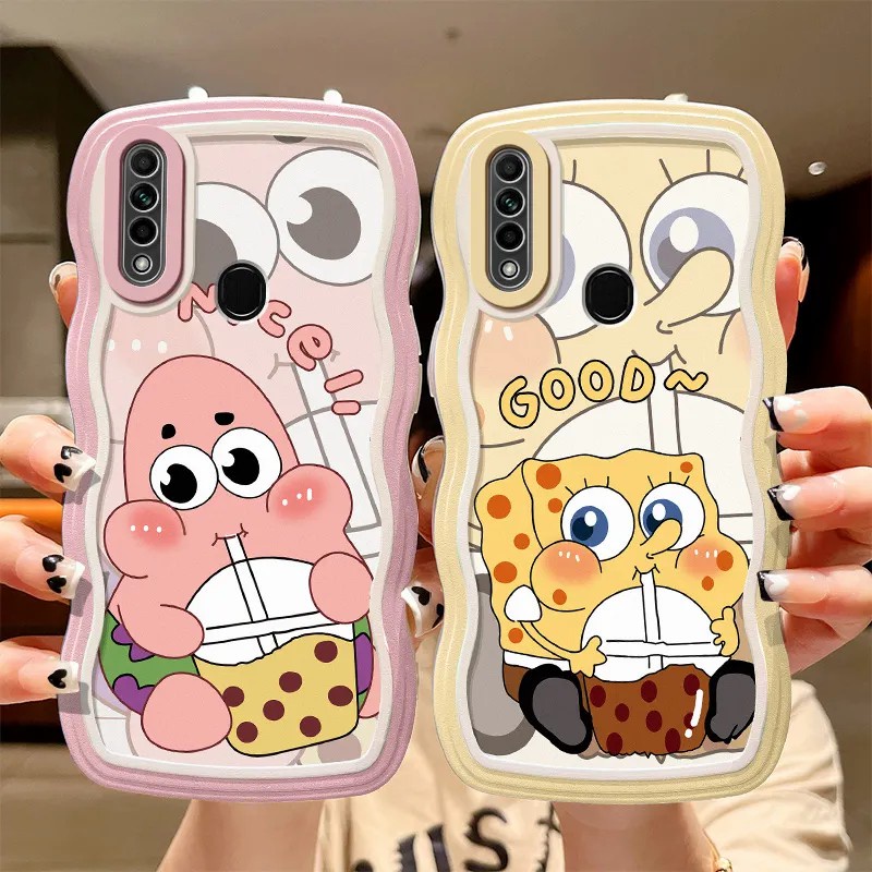 เคส Oppo A31 2020 เคสโทรศัพท์ การ์ตูนน่ารัก Tpu เคสนิ่ม กรอบคลื่น เคสโทรศัพท์ใส