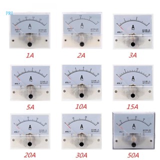 Pri แผงมิเตอร์แอมมิเตอร์อะนาล็อก AC 50Hz สําหรับอุตสาหกรรม