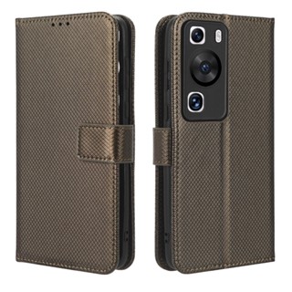 เคสโทรศัพท์หนัง PU ฝาพับ พร้อมช่องใส่บัตร สําหรับ Huawei P60 Pro P60Pro P 60