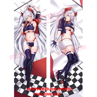 Azur Lane Princum Prinz Eugen Dakimakura ปลอกหมอนอิงโซฟาเบด แบบนิ่ม ลายอนิเมะญี่ปุ่น Otaku ขนาด 50x160 ซม. DK4560