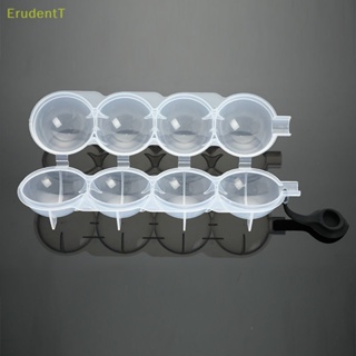 [ErudentT] แม่พิมพ์ทําน้ําแข็ง วิสกี้ ทรงกลม 4 ช่อง DIY [ใหม่]