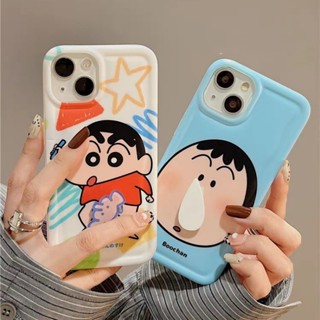 เคสโทรศัพท์มือถือ TPU นิ่ม ลายการ์ตูนชินจัง หมุนได้ สําหรับ OPPO A1 Pro A3S A5S A9 A36 A57 A77 A78 5G Reno 7Z 8Z 8T 5G Realme C21Y C25Y C35 C55