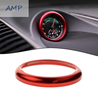 ⚡READYSTOCK⚡Dashboard Red Center Clock Compass Cover Trim Ring For Porsche 911 Cayenee Macan