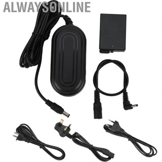 Alwaysonline AC Adapter Power Adapter + LP‑E8 Dummy  DC Coupler Kit for Canon 550D New