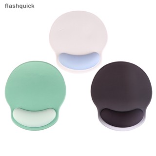 Flashquick แผ่นรองเมาส์ พร้อมแผ่นรองข้อมือ กันลื่น สําหรับคอมพิวเตอร์