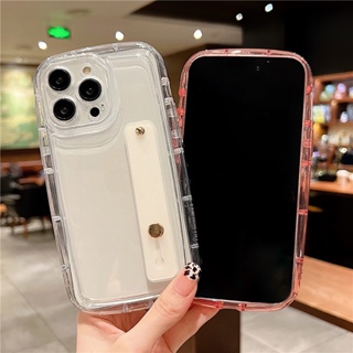  เคสโทรศัพท์มือถือแบบนิ่ม TPU ใส กันกระแทก พร้อมสายคล้องข้อมือ สําหรับ VIVO V27 V25 V23 Pro V27e V25e Y36 Y35 Y22 Y22S Y02S Y16