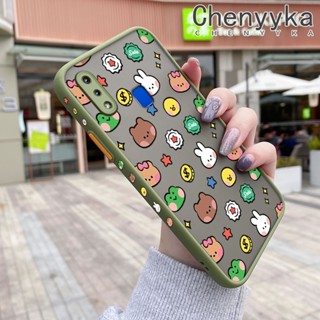 เคสซิลิโคนนิ่ม แบบใส ขอบสี่เหลี่ยม กันกระแทก สําหรับ VIVO Y91 Y91i Y95