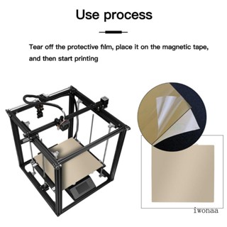 Iwo แผ่นเหล็กแม่เหล็ก ทนทาน สําหรับเครื่องพิมพ์ 3D Ender 5 Plus