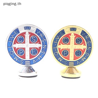 Piqging Holy Medal Saint Benedict เหรียญศาสนาคริสต์ สําหรับตกแต่ง