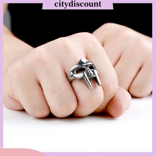 &lt;citydiscount&gt; แหวนแฟชั่น สไตล์พังก์ ฮิปฮอป อียิปต์ ฟาโรห์ เรโทร สําหรับผู้ชาย