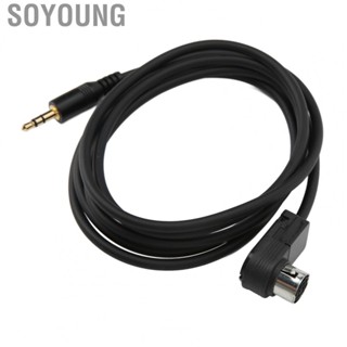 Soyoung Auto Audio Cable  ABS Wearproof Heat Resistant Car Bluetooth5.0 Aux Adapter for IOS MP3 Alpine CD KS‑U58 PD100 U57 U29