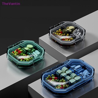 Thevantin กล่องยา 4/6 ช่อง รายสัปดาห์ สําหรับเดินทาง