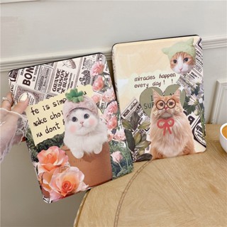 เคสหนัง แบบฝาพับ ลายการ์ตูน พร้อมขาตั้ง สําหรับ Xiaomi Redmi Pad 10.61 นิ้ว Mi Pad 5 Mi Pad 5 Pro 11 นิ้ว