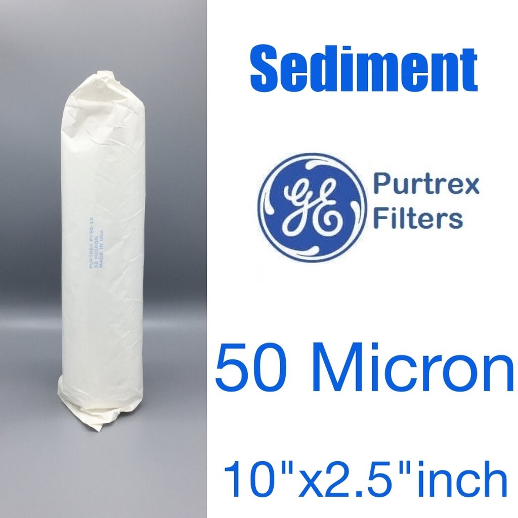 Sediment Depth Filter 2.5"x10" 50 Micron PURTREX PX50-10