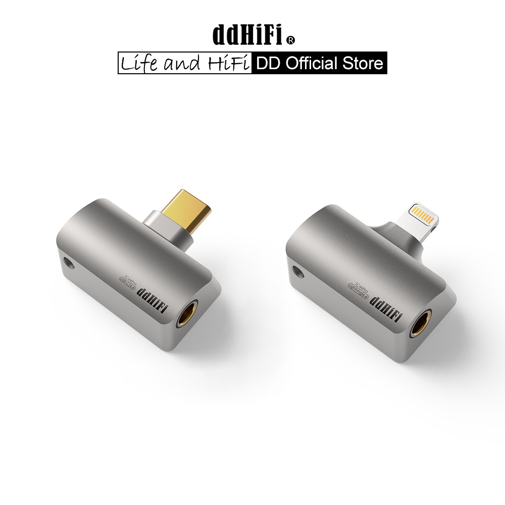 Dd ddHiFi TC44Pro ชิป USB-C Light-ning เป็น DAC Dongle 4.4 มม. Dual CS43131 DAC 32bit 384kHz PCM และ