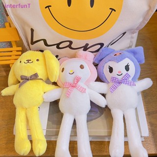 SANRIO [InterfunT] พวงกุญแจ จี้ตุ๊กตาฟิกเกอร์ อนิเมะ Hello Kitty Kuromi Cinnamoroll น่ารัก [ใหม่]