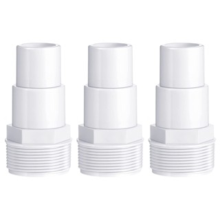 3pcs Hose Adapter Plastic Practical Combo Easy Use Quick Connect Outdoor Hot Tub Above-ground Pool Fit For SPX1091Z7